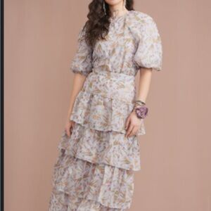 Floral Tiered Dress